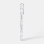 Personalisierte Blumenmonogramm-Handyhülle iPhone 16 Hülle (Rechte Seite)