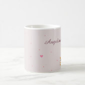 Personalisierte Blumennamens-Tasse Kaffeetasse (Mittel)