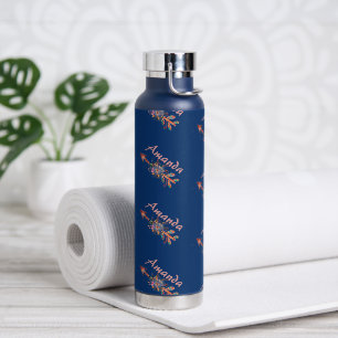 Personalisierte Blumenpfeile   Trinkflasche