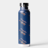 Personalisierte Blumenpfeile Trinkflasche (Links)
