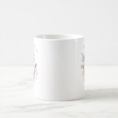 Personalisierte Blumentante Kaffeetasse (Mittel)