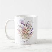 Personalisierte Blumentante Kaffeetasse (Links)