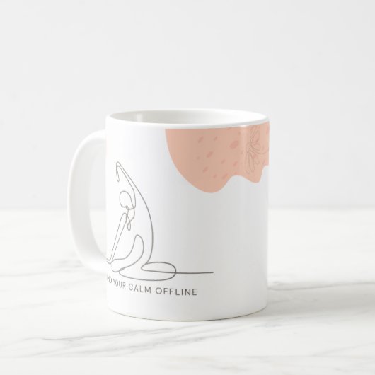 Personalisierte Blush Digitale Entdeckungsreise na Kaffeetasse (Vorderseite Links)
