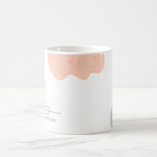 Personalisierte Blush Digitale Entdeckungsreise na Kaffeetasse (Mittel)