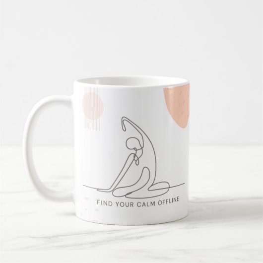 Personalisierte Blush Digitale Entdeckungsreise na Kaffeetasse (Links)