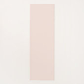 Personalisierte Blütenpinke Yogmatte Yogamatte (Rückseite)