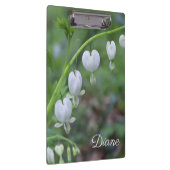 Personalisierte Blutungen im Herzen Klemmbrett (Rechts)