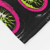 Personalisierte Bmx-Fleece - Bmx Bike Graffiti Fleecedecke (Ecke)
