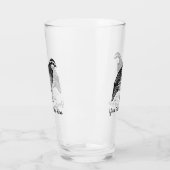 Personalisierte Bobwhite Quail Farm Glas (Links)