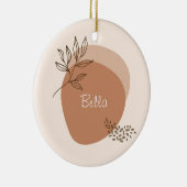 Personalisierte boho minimalistisch keramik ornament (Rechts)