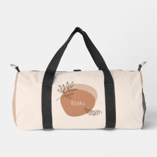 Personalisierte boho modern duffle bag