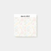 Personalisierte Boho Pharmacy 3x3 Sticky Notes Post-it Klebezettel (Vorderseite)