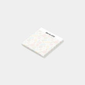 Personalisierte Boho Pharmacy 3x3 Sticky Notes Post-it Klebezettel (angewinkelt)