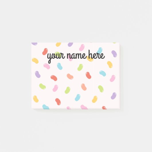 Personalisierte Bonbons Post-it Klebezettel (Vorderseite)