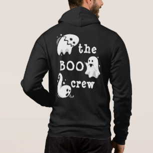 Personalisierte Boo-Crew-Geister Halloween Hoodie