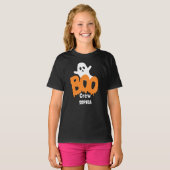 Personalisierte Boo-Crew Kids Halloween T-Shirt (Vorne ganz)