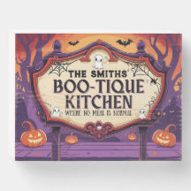 Personalisierte Boo-Tique-Küche Halloween