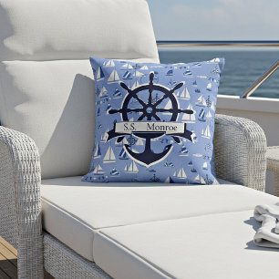 Personalisierte Boote Kissenhülle Kissen
