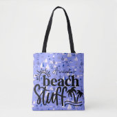 Personalisierte Boote "Strandartikel" Tasche (Vorderseite)