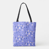 Personalisierte Boote "Strandartikel" Tasche (Rückseite)