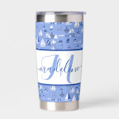 Personalisierte Boote Thermobecher (Links)