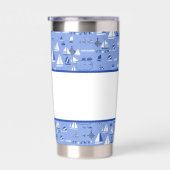 Personalisierte Boote Thermobecher (Rechts)