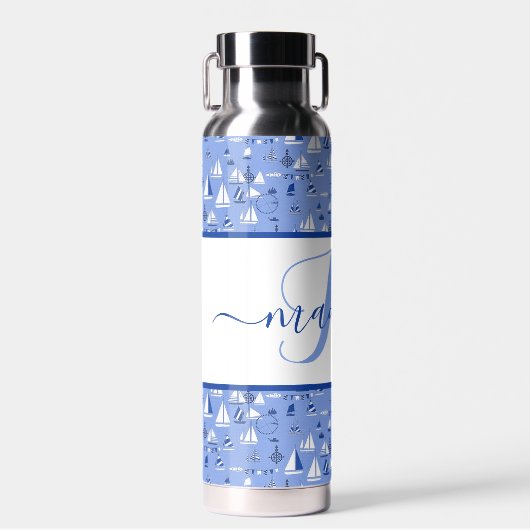 Personalisierte Boote Trinkflasche (Vorne)