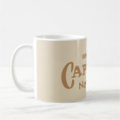 Personalisierte Bootsschale Kapitäns Kaffeetasse (Links)