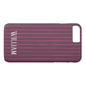 Personalisierte Bordeaux Case-Mate iPhone Hülle (Rückseite (Horizontal))
