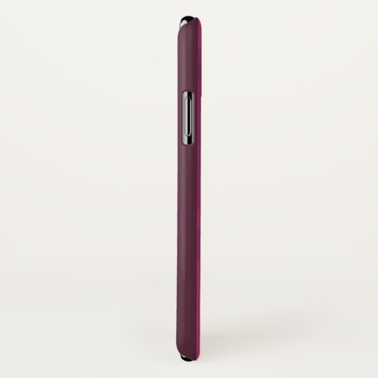Personalisierte Bordeaux Case-Mate iPhone Hülle (Hinten/Rechts)