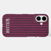 Personalisierte Bordeaux Case-Mate iPhone Hülle (Rückseite (Horizontal))