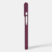 Personalisierte Bordeaux Case-Mate iPhone Hülle (Rückseite / Links)