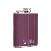 Personalisierte Bordeaux Flachmann (Rechts)