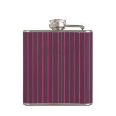 Personalisierte Bordeaux Flachmann (Rückseite)