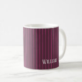 Personalisierte Bordeaux Kaffeetasse (VorderseiteRechts)