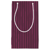 Personalisierte Bordeaux Kleine Geschenktüte (Vorderseite)