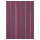 Personalisierte Bordeaux Klemmbrett (Rückseite)