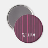 Personalisierte Bordeaux Magnet (Vorderseite/Rückseite)