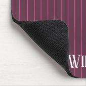 Personalisierte Bordeaux Mousepad (Ecke)