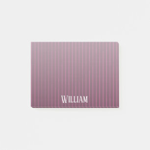 Personalisierte Bordeaux Post-it Klebezettel