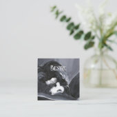 Personalisierte Border Collie Begleitkarte (Stehend Vorderseite)