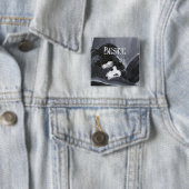 Personalisierte Border Collie Button (Beispiel)