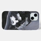 Personalisierte Border Collie Case-Mate iPhone Hülle (Rückseite (Horizontal))