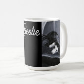 Personalisierte Border Collie Kaffeetasse (VorderseiteRechts)