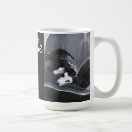 Personalisierte Border Collie Kaffeetasse