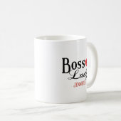 Personalisierte Boss Lady Tasse (VorderseiteRechts)