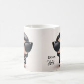 Personalisierte Boss Lady Tasse/Perfektes Geschenk Kaffeetasse (Mittel)