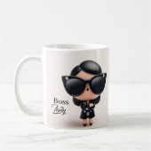 Personalisierte Boss Lady Tasse/Perfektes Geschenk Kaffeetasse (Links)