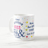 Personalisierte Boss-Tasse - "Ein wirklich Phantas Kaffeetasse (Vorderseite Links)