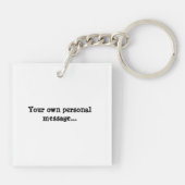 Personalisierte Bostin Mama Schwarzes Land Schlüss Schlüsselanhänger (Rückseite)